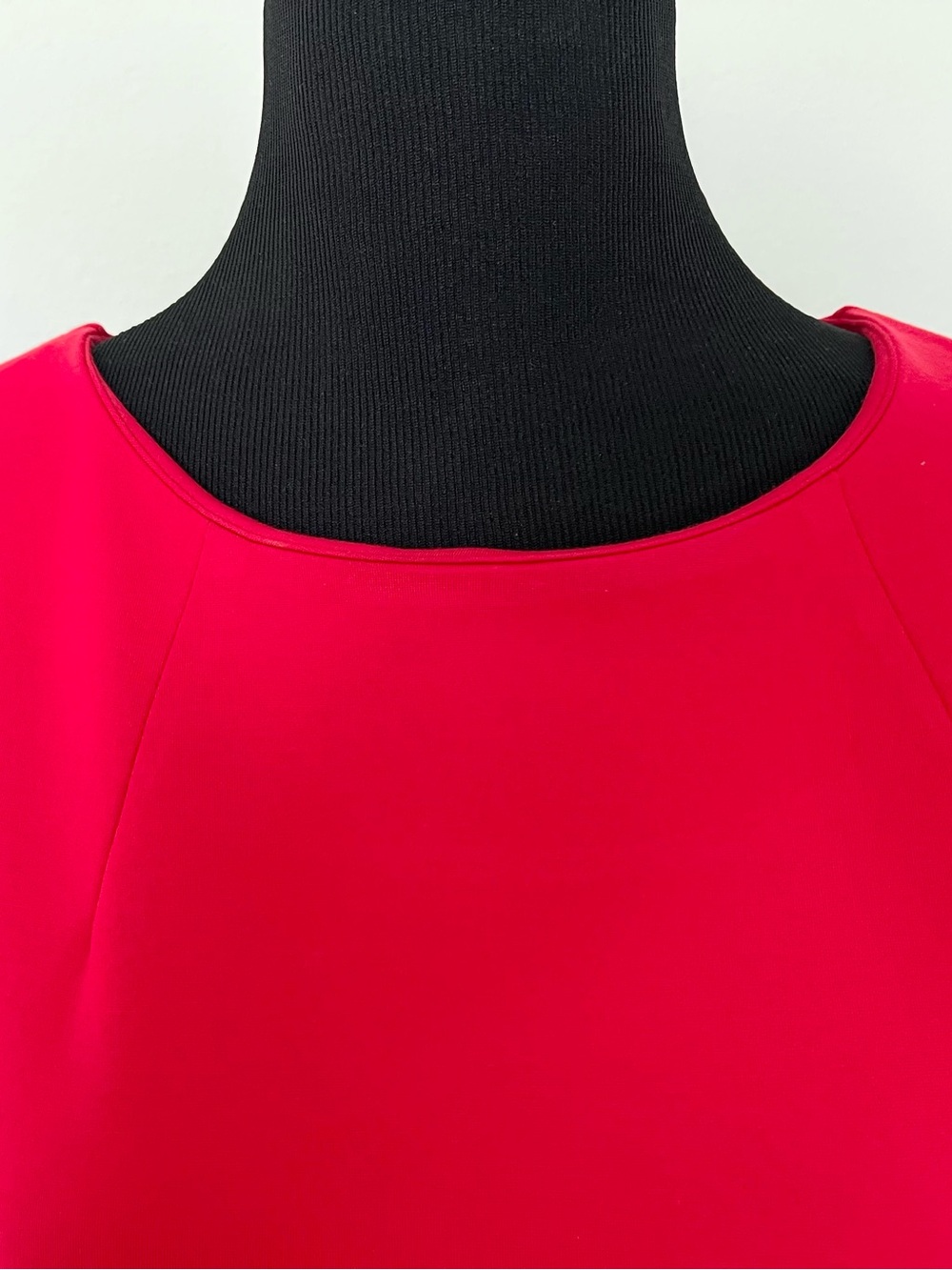 Jude Connally Franca Red Feather Cuff Long Sleeve Dress XL NWT Made in USA - Picture 5 of 13